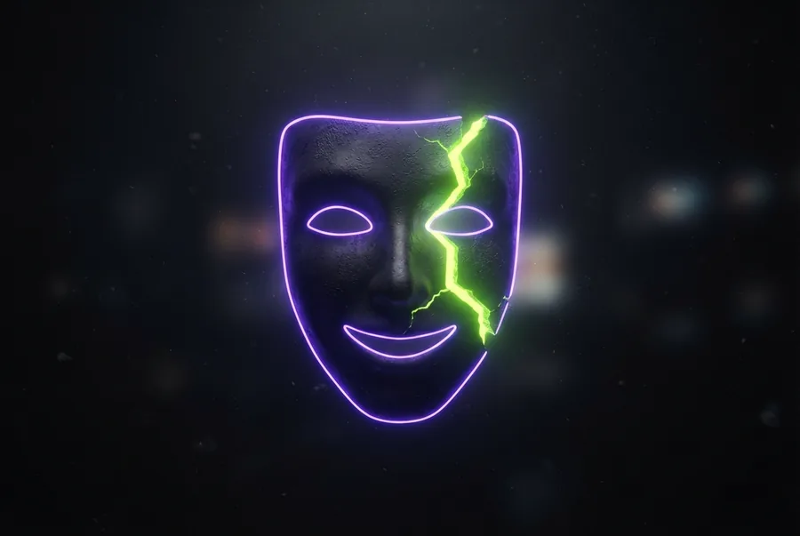 Illustration : masque
